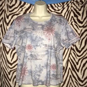 Paitano large short sleeved tee 💕